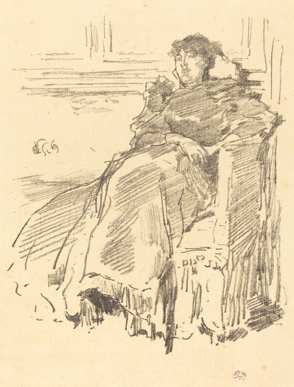 Červené šaty, 1894. od James Abbott McNeill Whistler