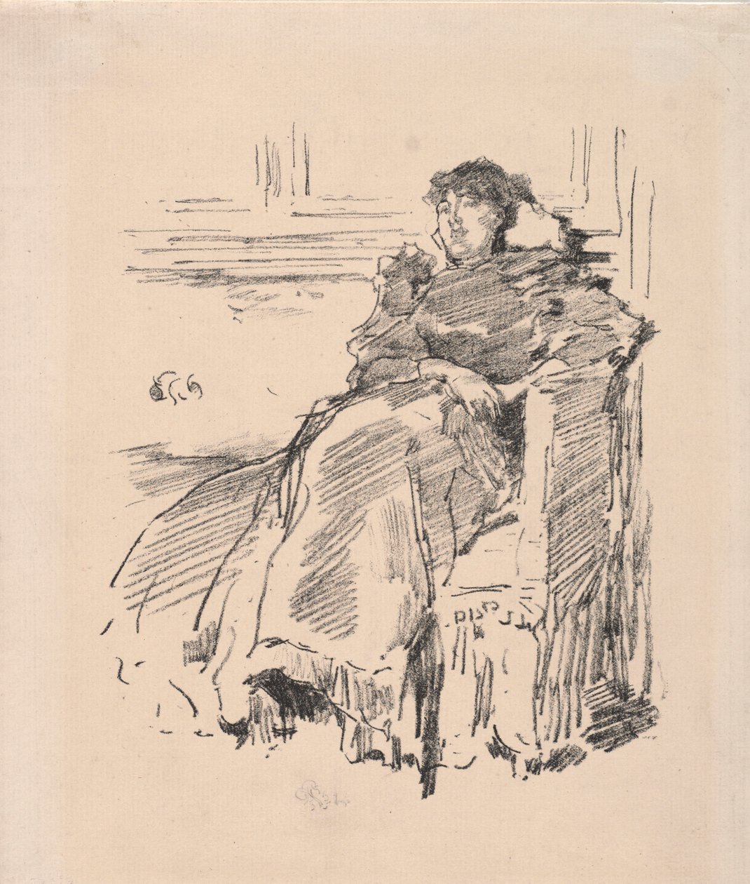 Červené šaty, 1894. od James Abbott McNeill Whistler