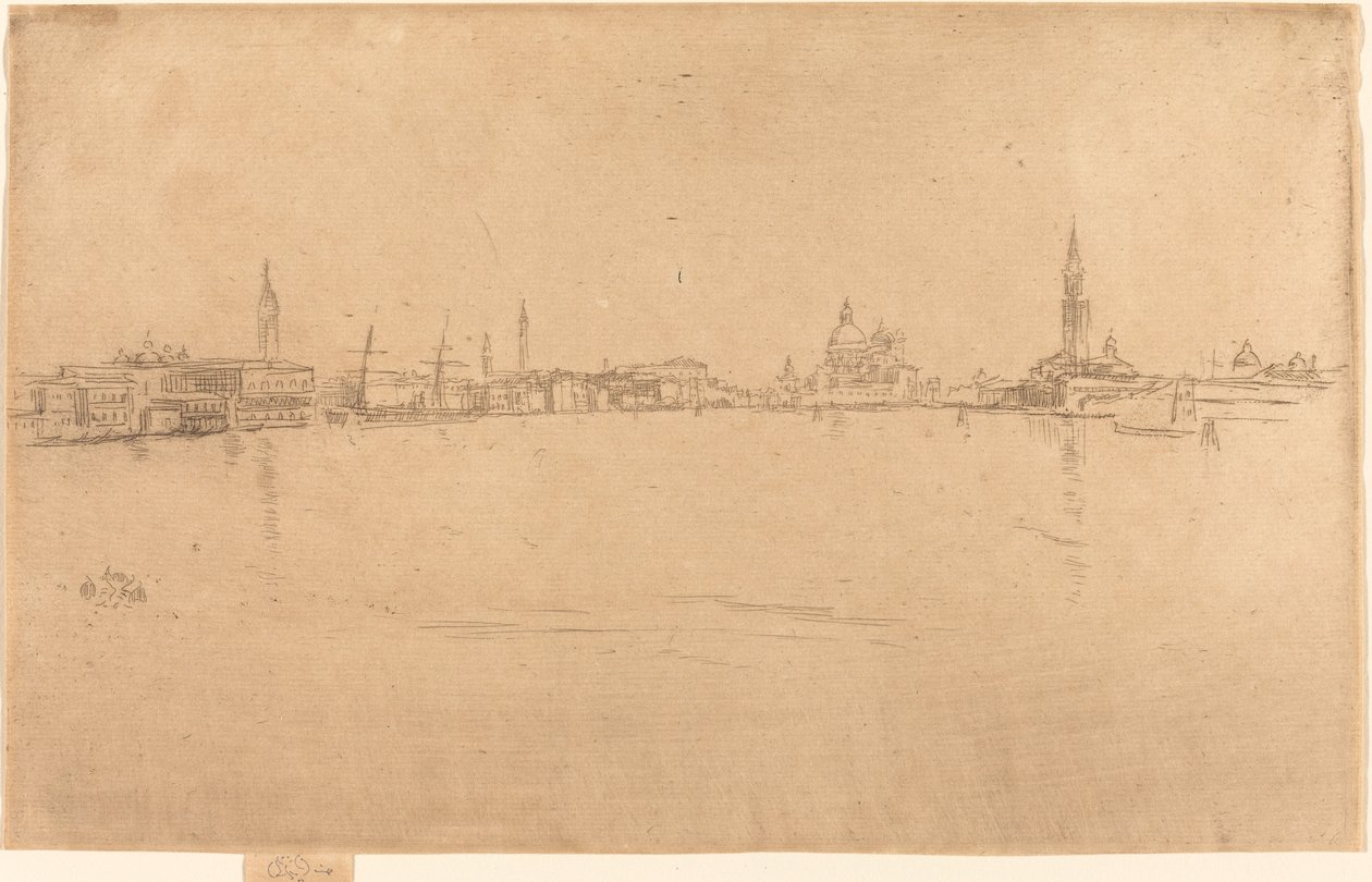 La Salute: Dawn, 18791880. od James Abbott McNeill Whistler