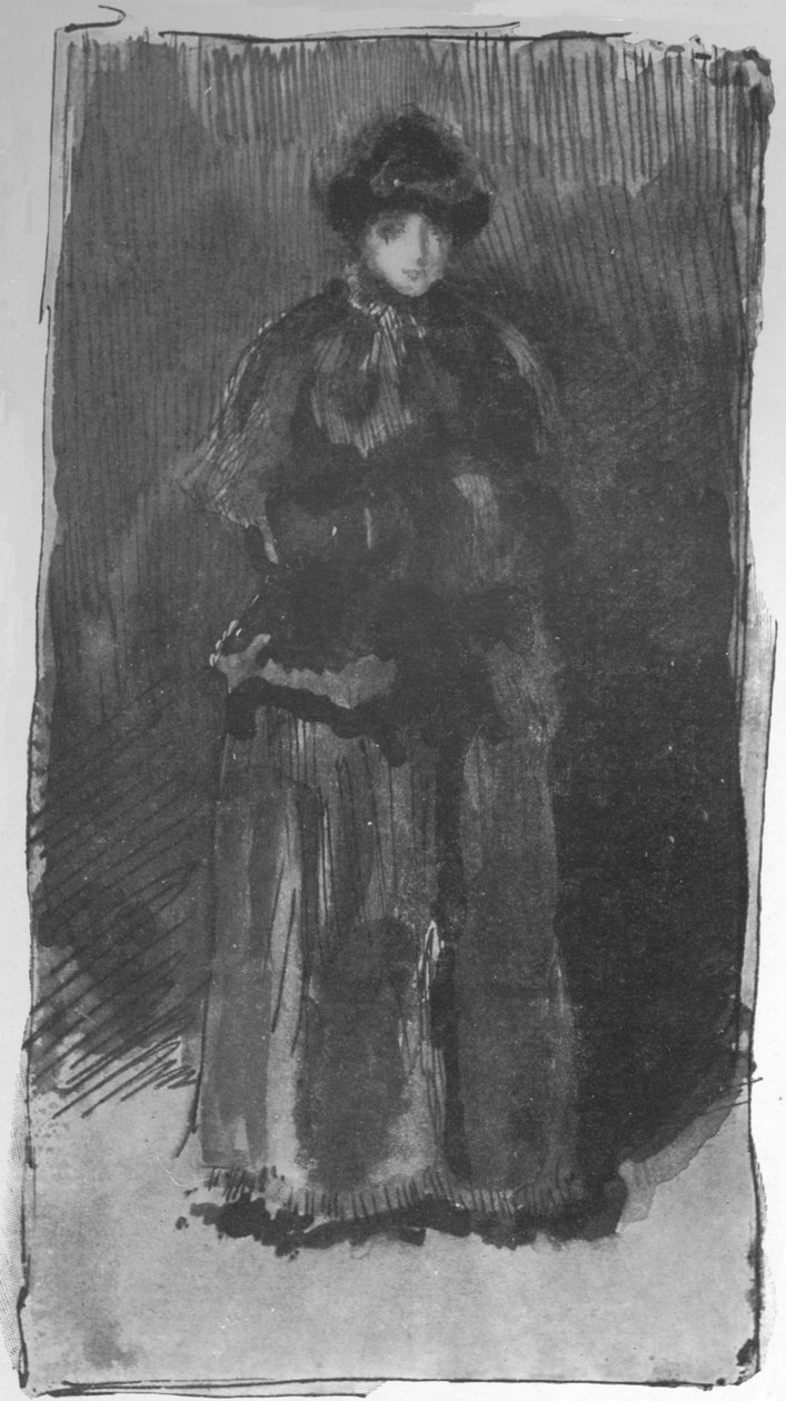 Lady Meux, c1882, 1904 od James Abbott McNeill Whistler