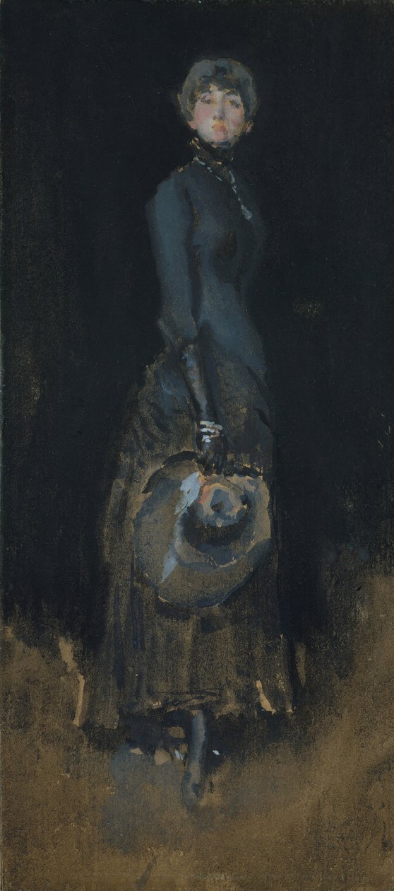Dáma v šedé, ca. 1883. od James Abbott McNeill Whistler