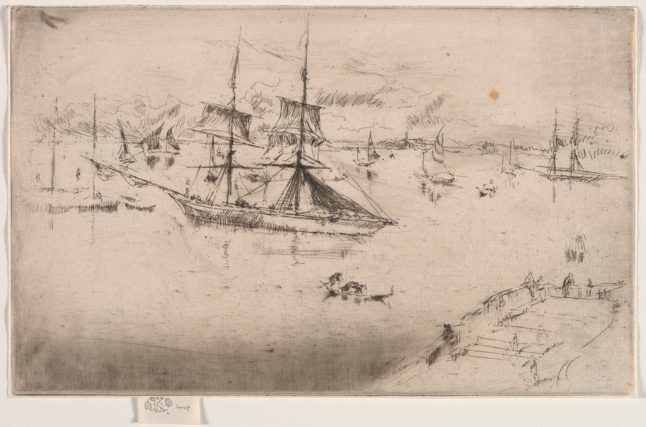 Laguna: poledne, 1886. od James Abbott McNeill Whistler