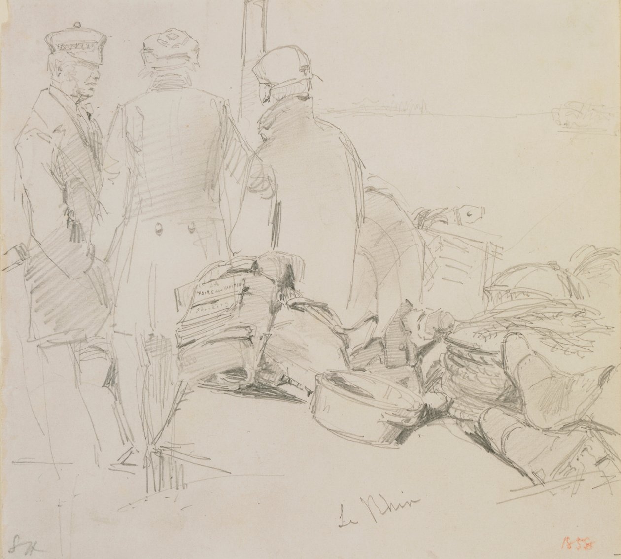 Rýn, 1858. od James Abbott McNeill Whistler