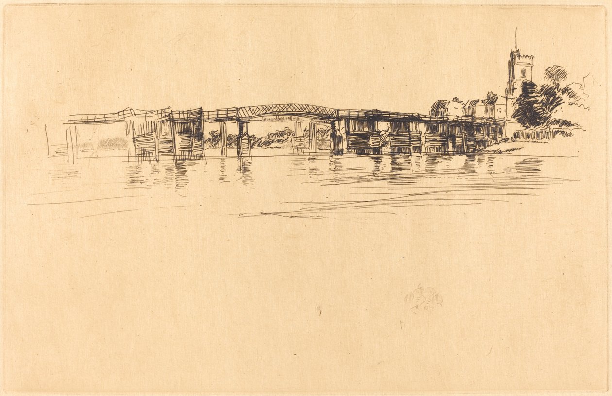 Malý Putney č. 1, 1879. od James Abbott McNeill Whistler