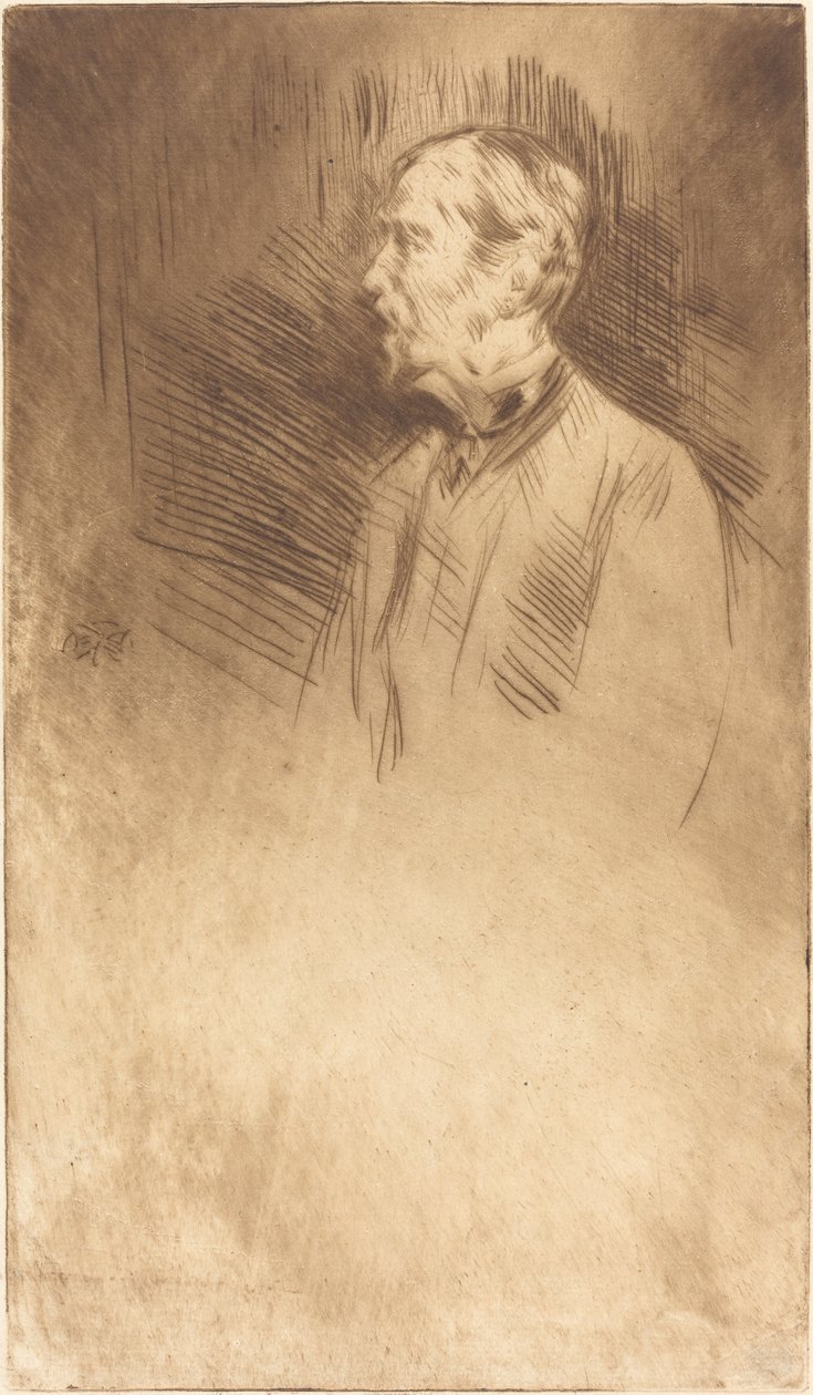 Lord Wolseley, c. 1877. od James Abbott McNeill Whistler