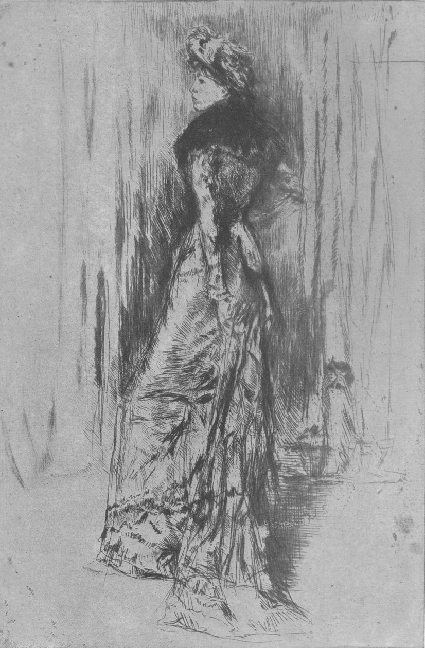 Maude, c1876, 1904 od James Abbott McNeill Whistler