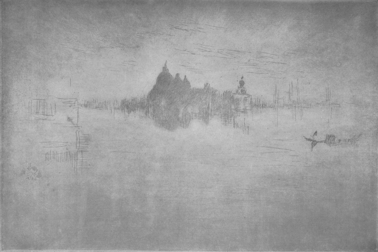 Nocturne-Salute, c1879, 1904 od James Abbott McNeill Whistler