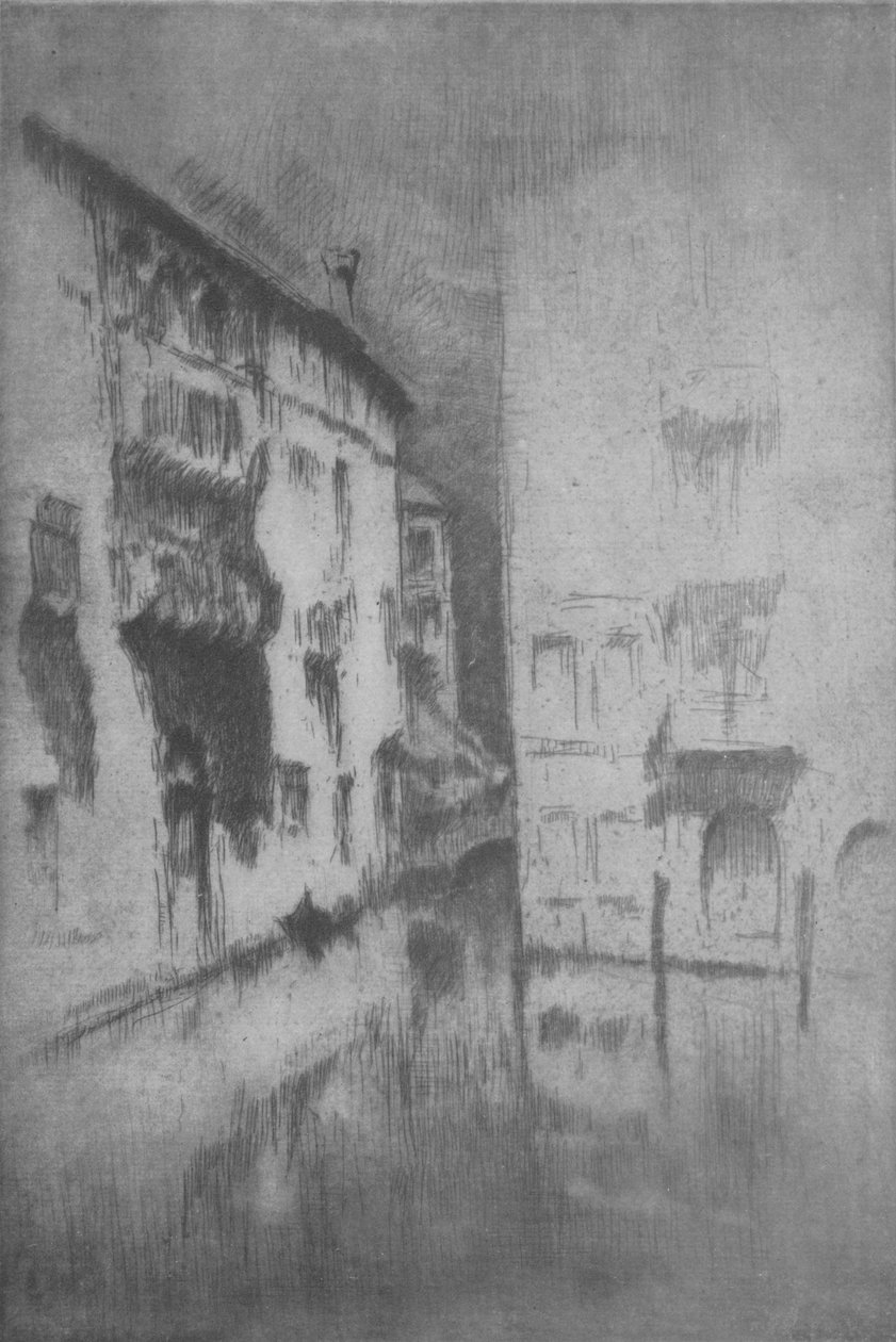 Nokturno - Paláce, 1878, 1904 od James Abbott McNeill Whistler