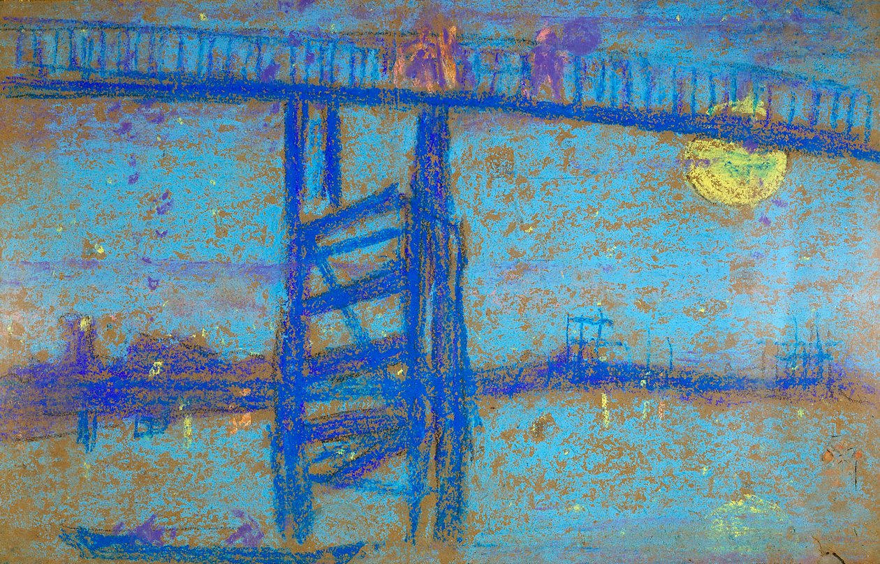 Nokturno: Battersea Bridge, 1872-1873 od James Abbott McNeill Whistler