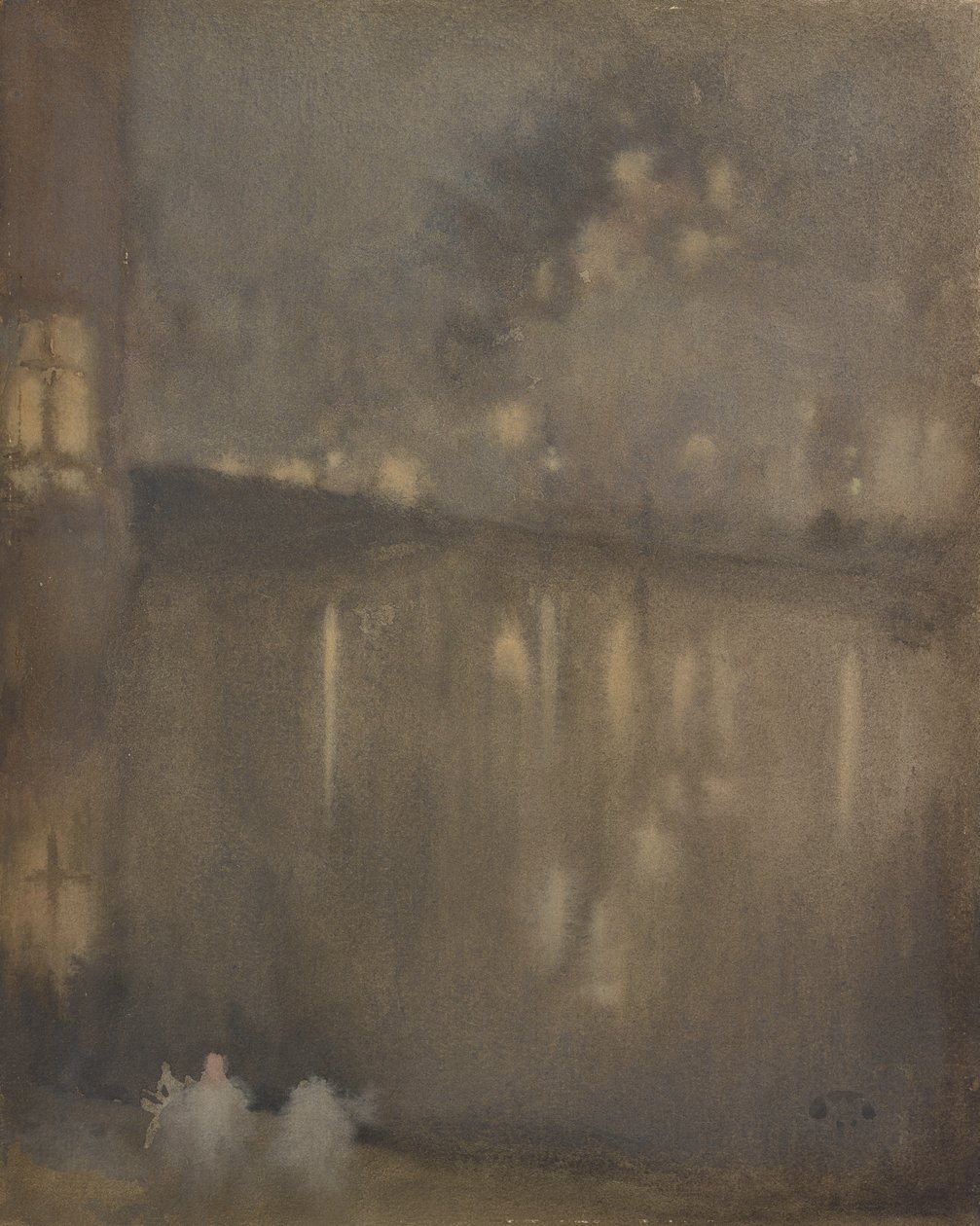 Nokturno: Gray and GoldCanal, Holandsko, 1882. od James Abbott McNeill Whistler