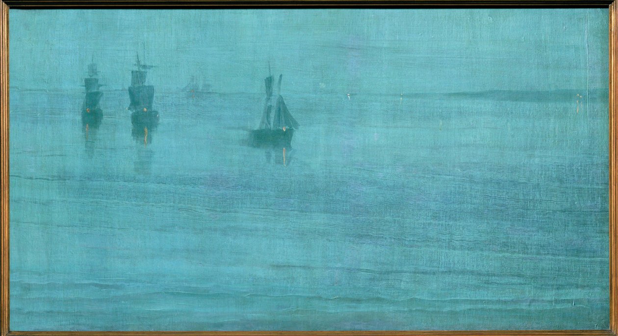 Nokturno, Solent... (malba na plátně) od James Abbott McNeill Whistler