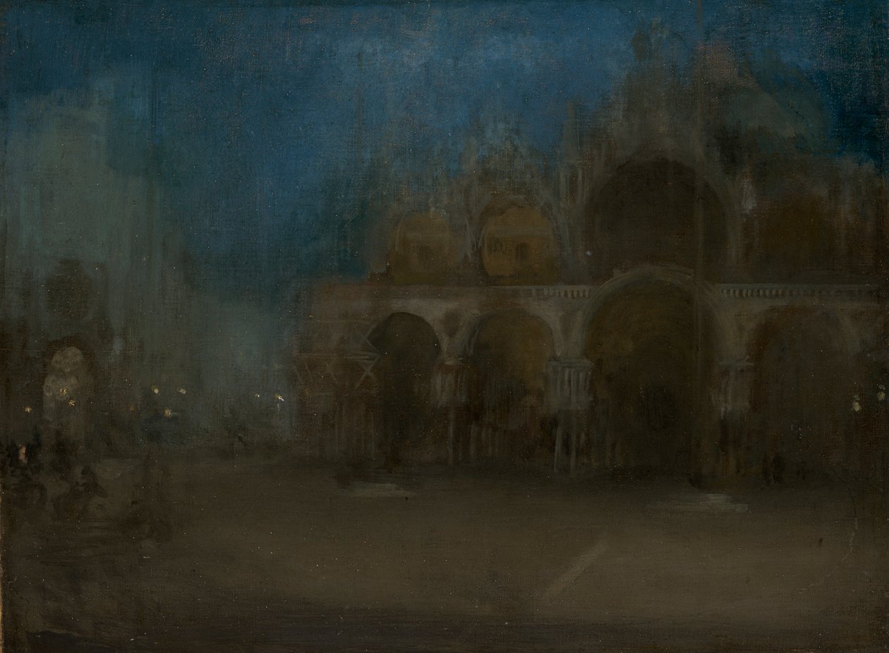 "Nokturno, modrá a zlatá - St Mark