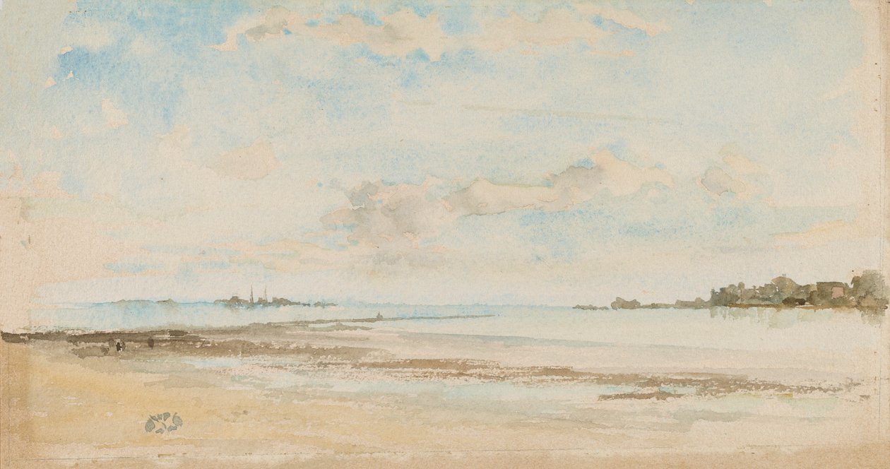 Poznámka v modré a OpalJersey, 1881. od James Abbott McNeill Whistler
