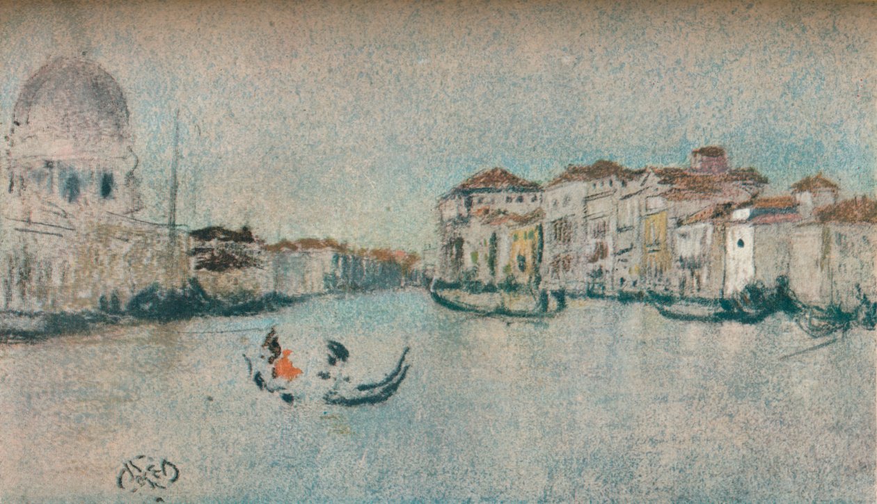 Na benátském kanálu, c1854-1903, 1903 od James Abbott McNeill Whistler