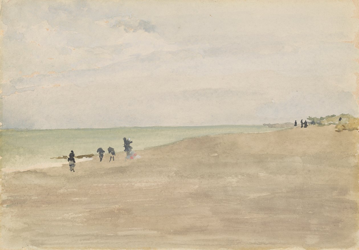 Opálová pláž, 1882-1884. od James Abbott McNeill Whistler