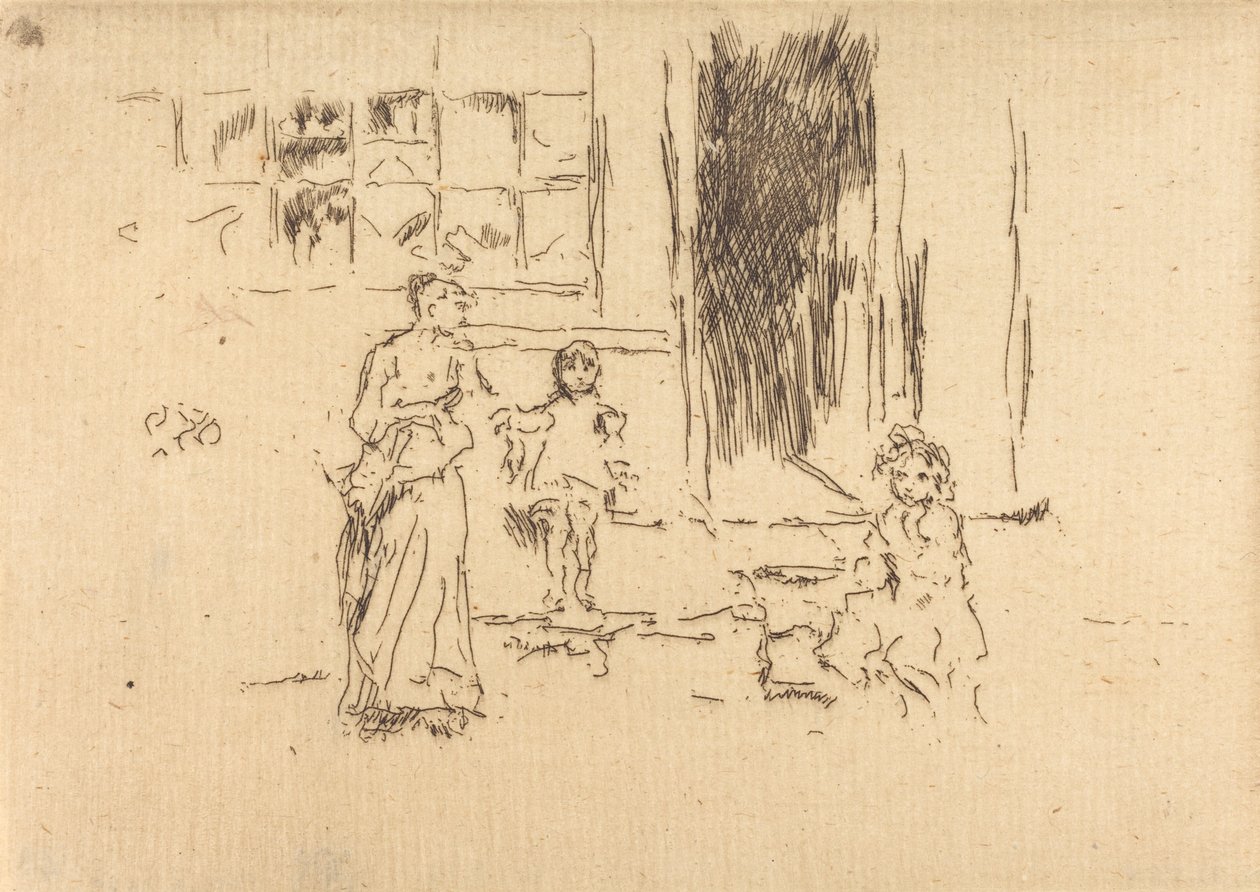 Spodnička Lane, c. 18861888. od James Abbott McNeill Whistler