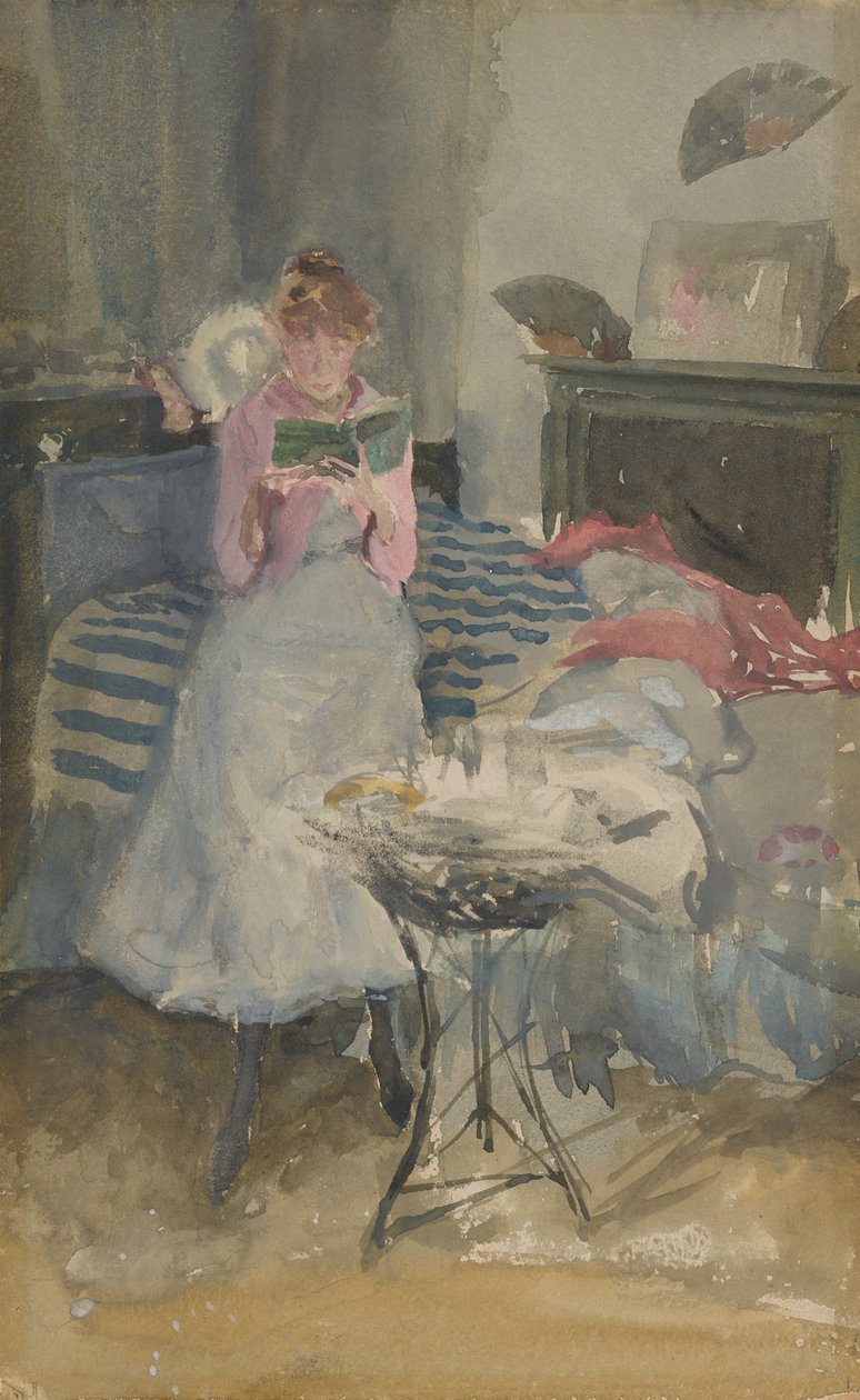 Pink Note - The Novelette, 1883-1884. od James Abbott McNeill Whistler