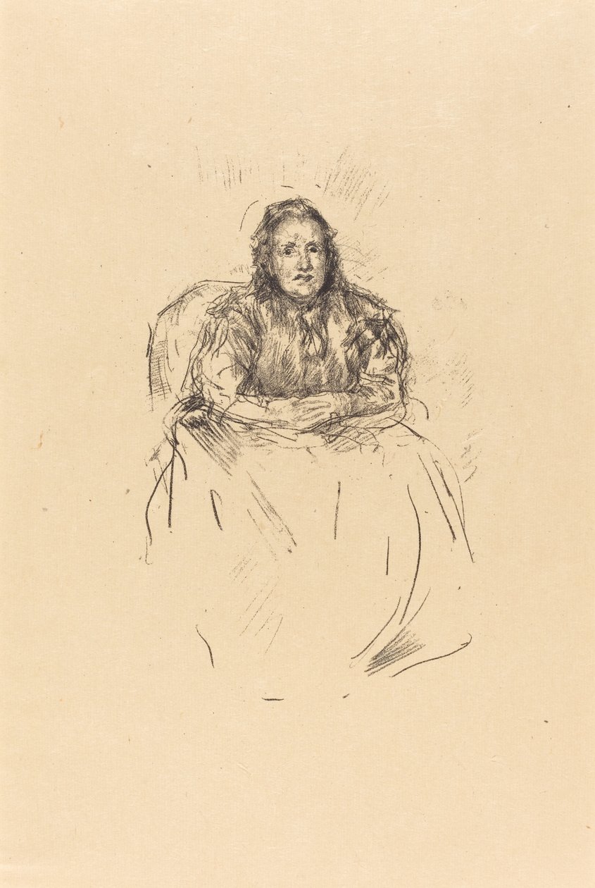 Portrétní studie: Paní Philip, 1896. od James Abbott McNeill Whistler
