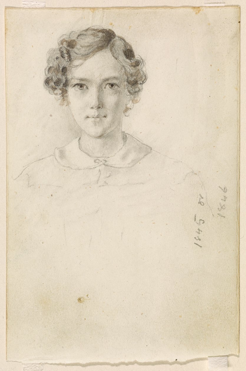 Portrét Whistler, 1845 nebo 1846. od James Abbott McNeill Whistler