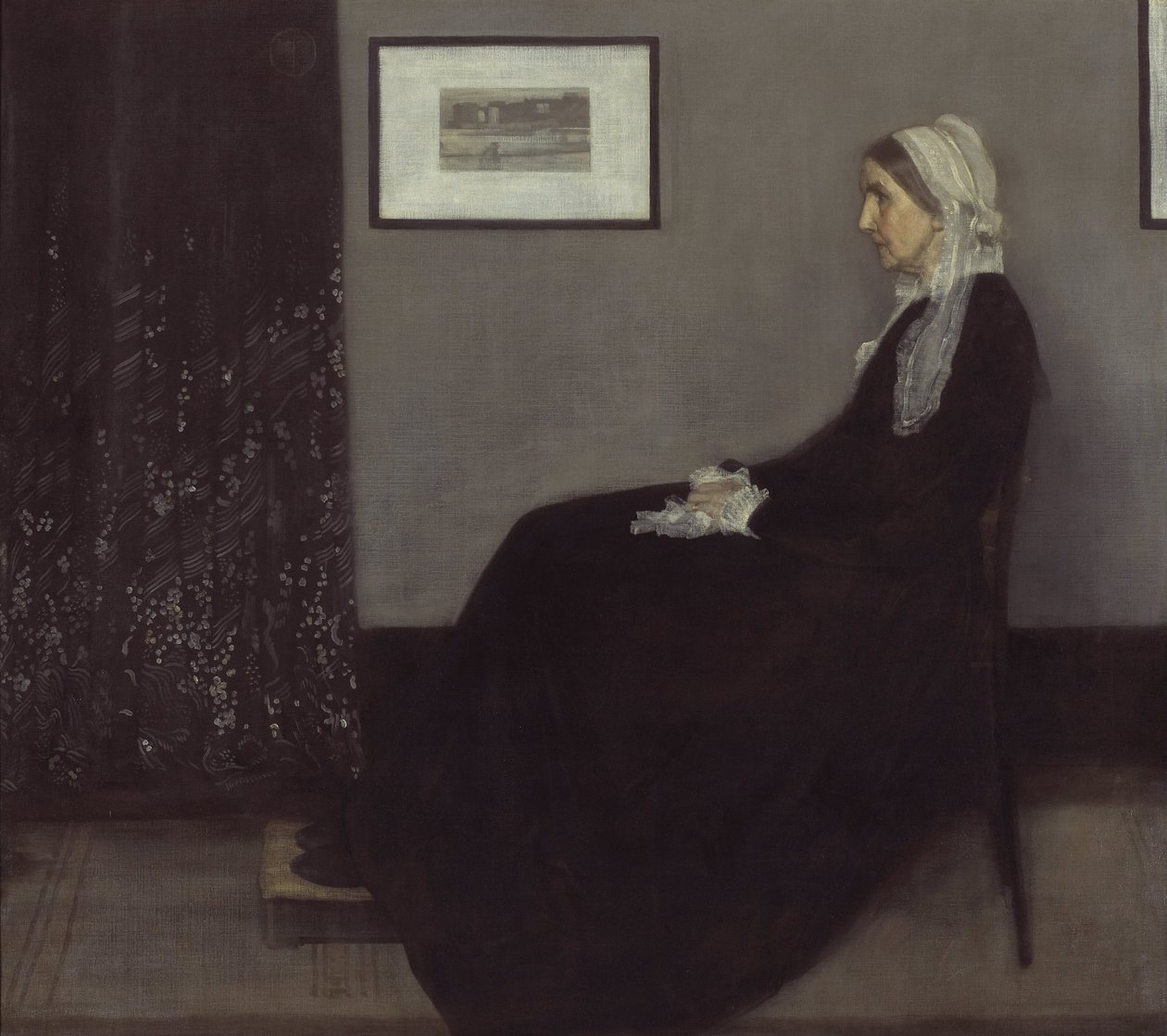 Portrét umělcovy matky od James Abbott McNeill Whistler
