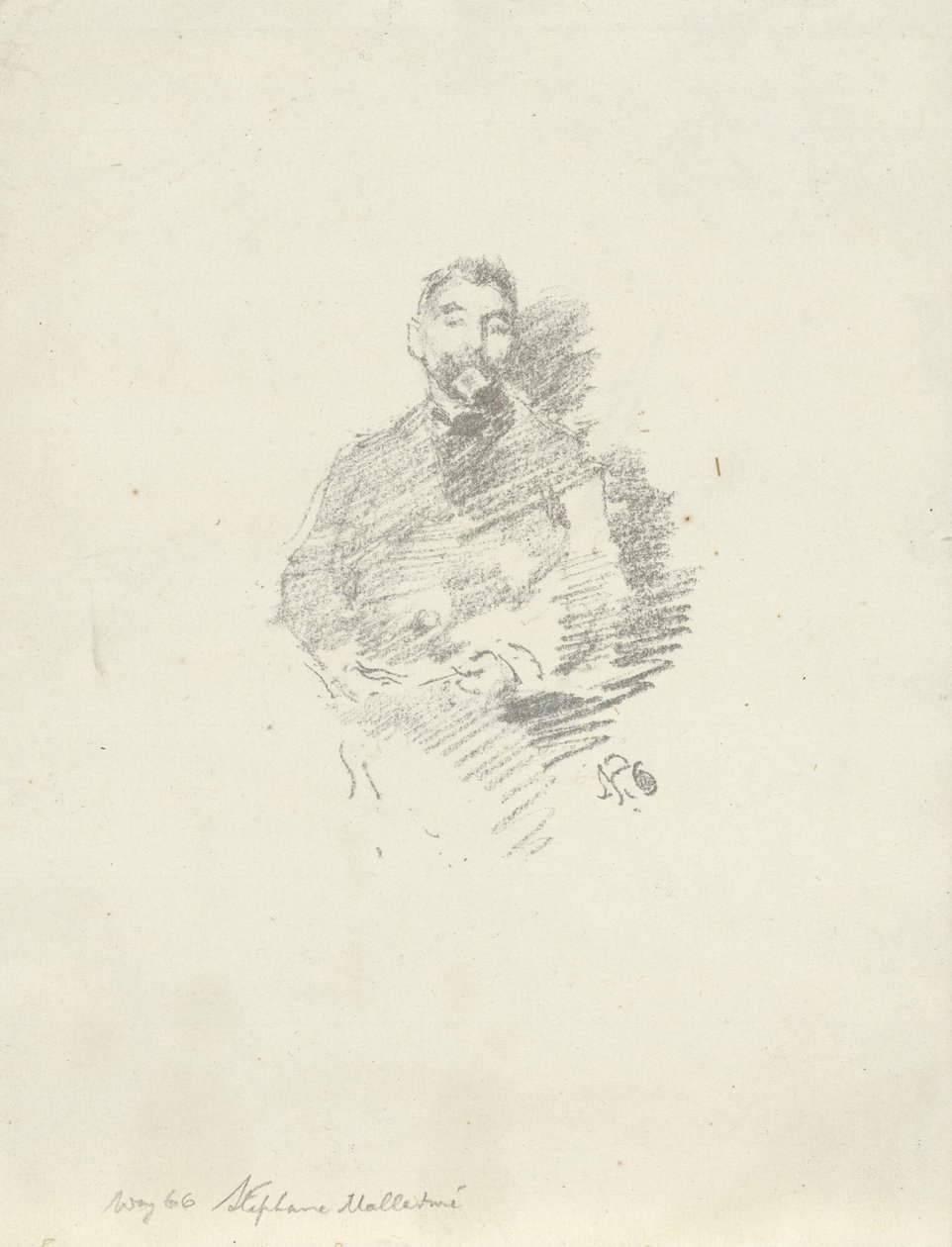 Portrét Stéphana Mallarmé od James Abbott McNeill Whistler