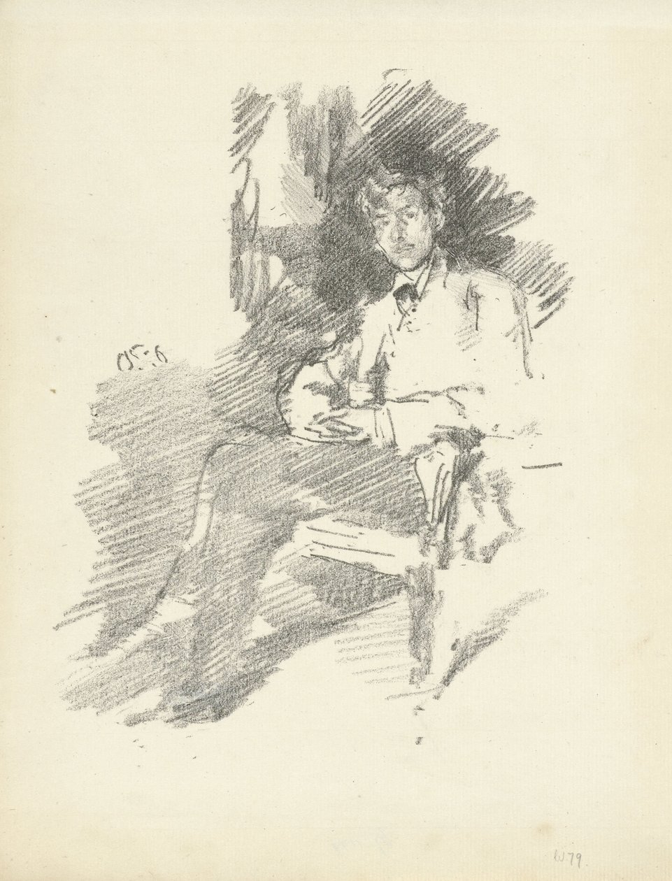 Portrét Waltera Sickerta od James Abbott McNeill Whistler