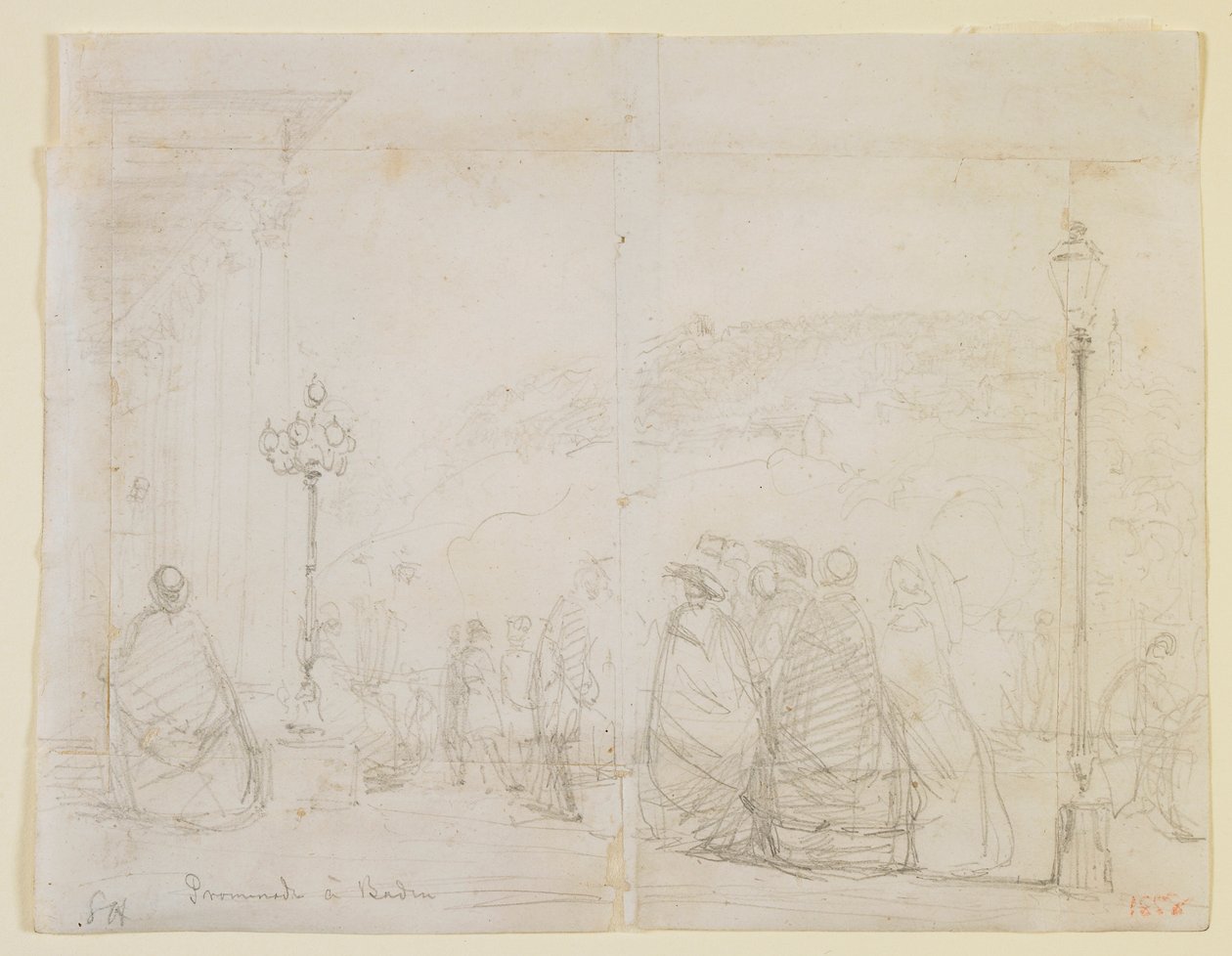 Procházka v Badenu, 1858. od James Abbott McNeill Whistler