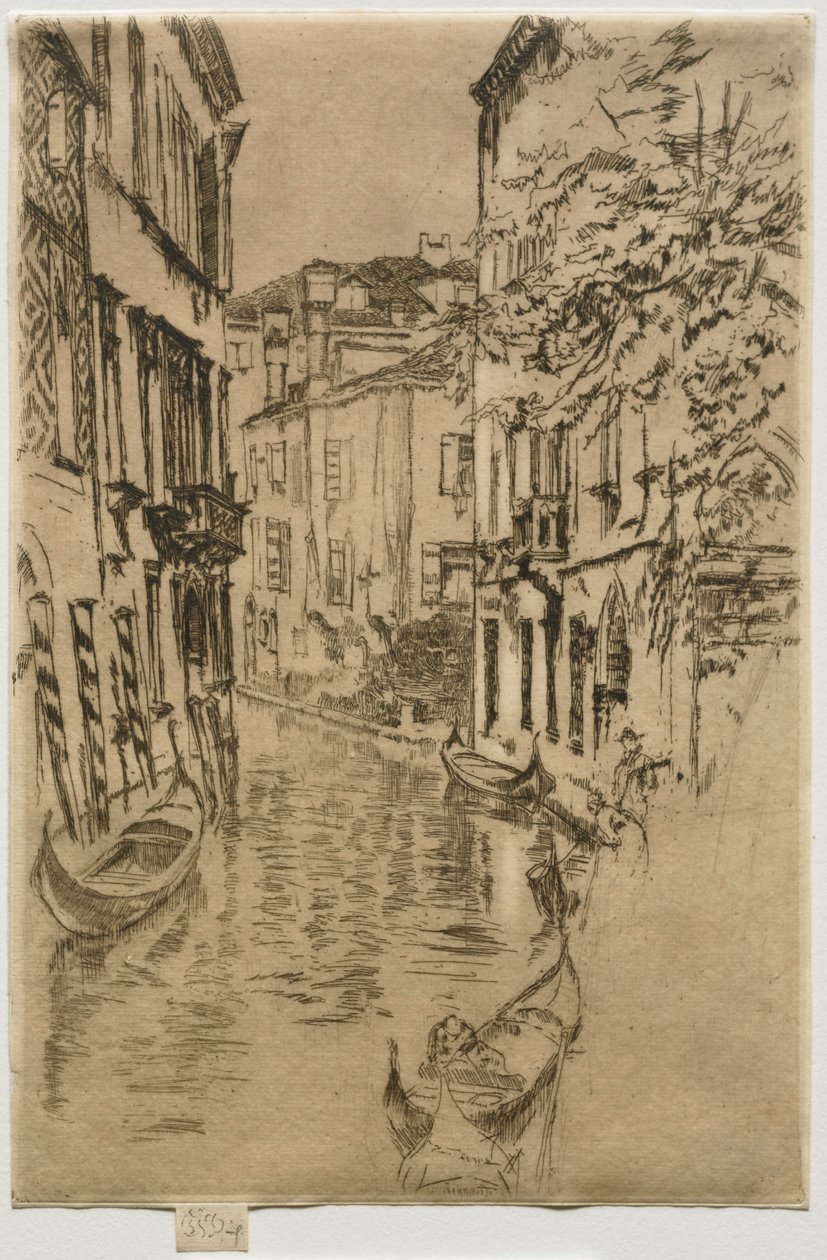 Tichý kanál. od James Abbott McNeill Whistler