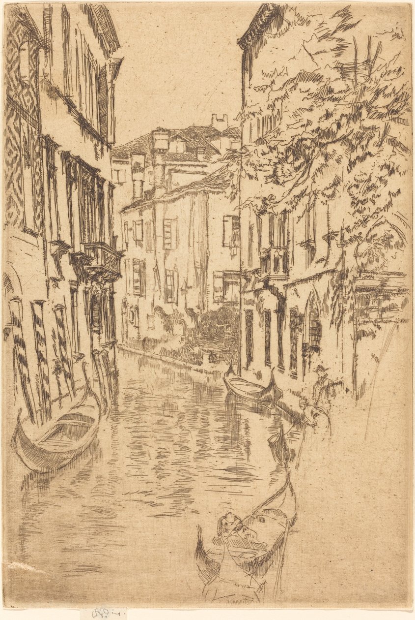 Tichý kanál, 1880. od James Abbott McNeill Whistler