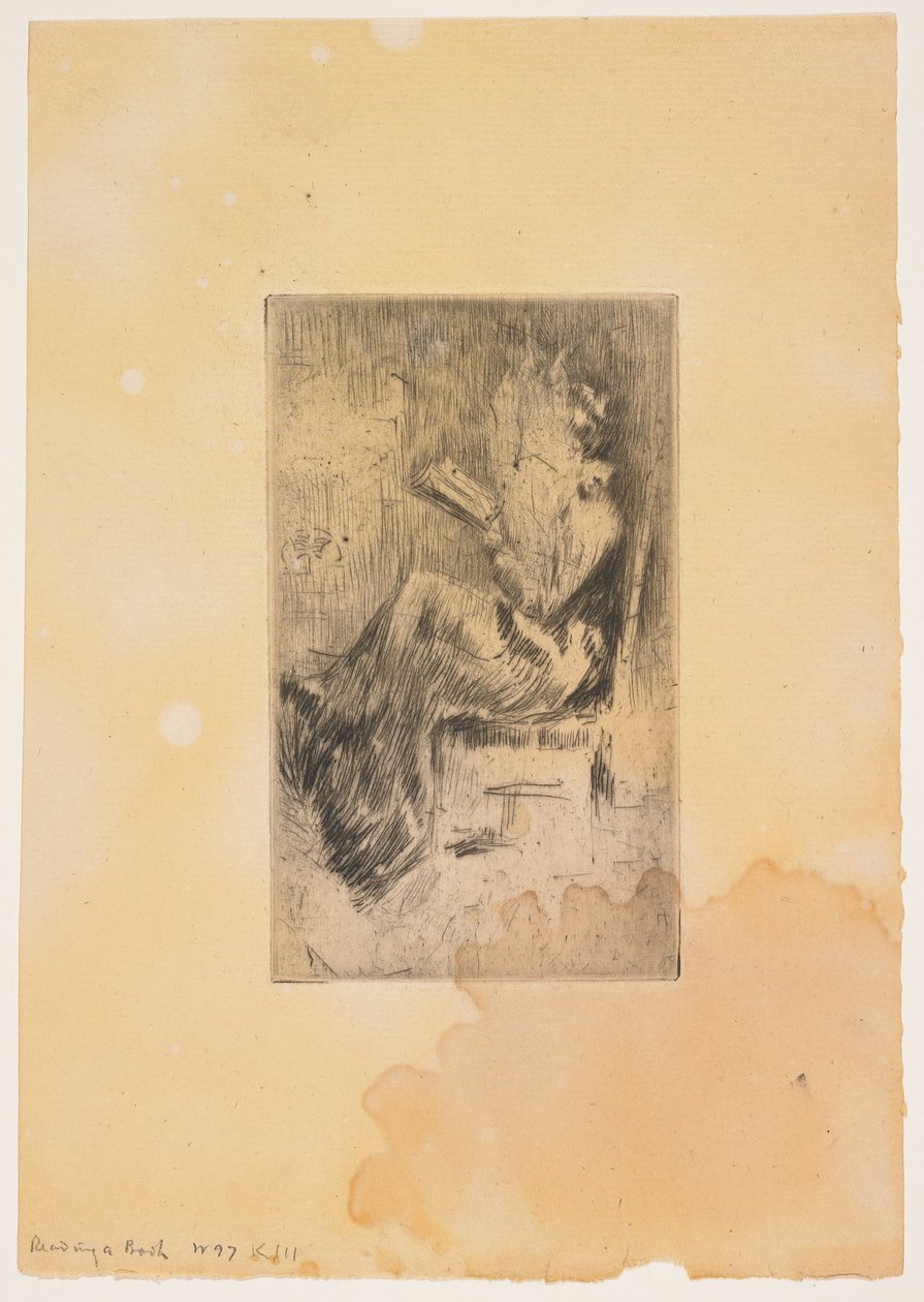 Ein Buch lesen od James Abbott McNeill Whistler