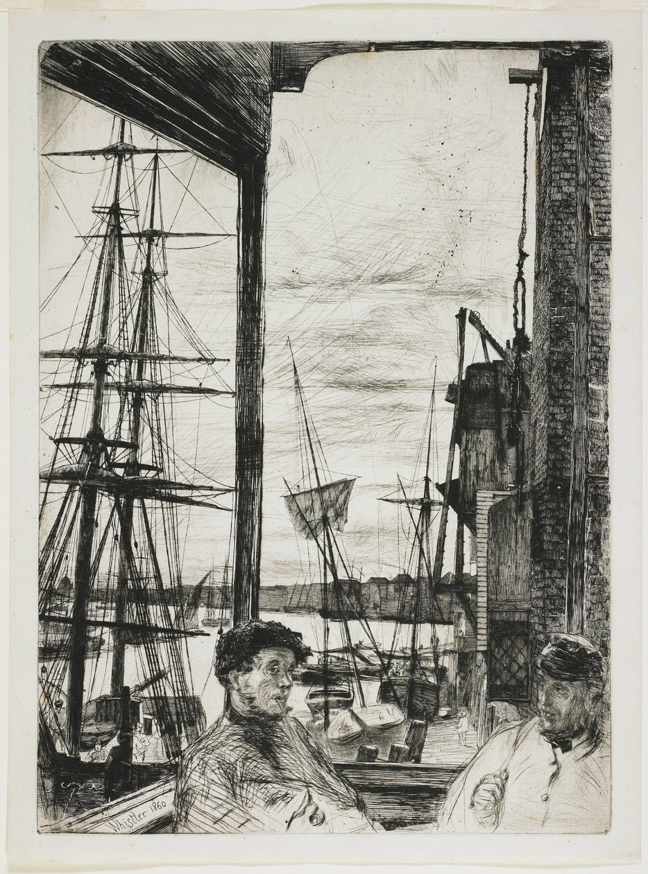 Rotherhithe od James Abbott McNeill Whistler