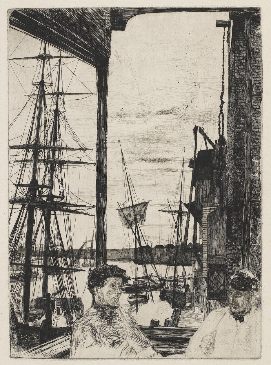 Rotherhithe od James Abbott McNeill Whistler