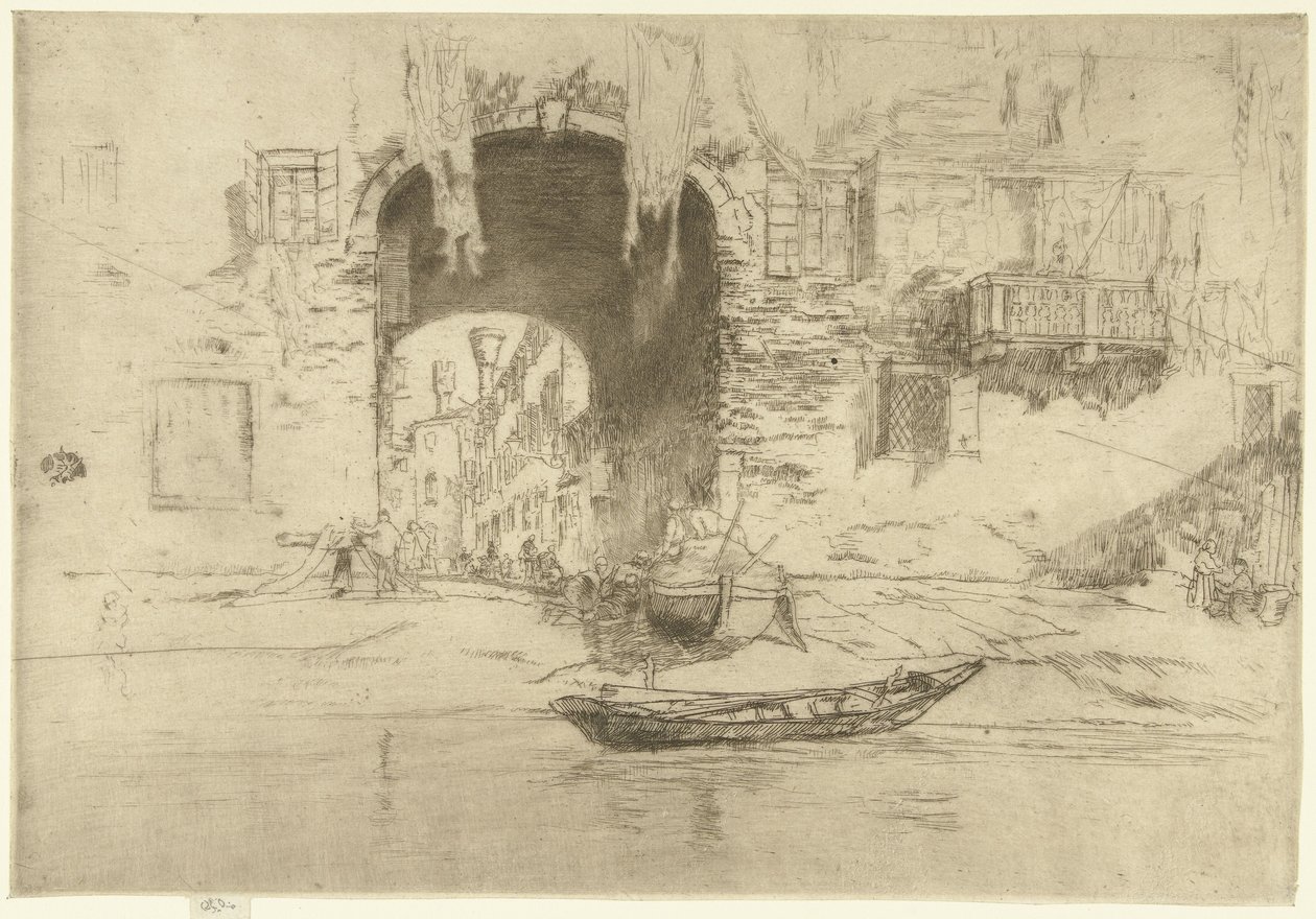 San Biagio Sada dvaceti šesti leptů (název série) od James Abbott McNeill Whistler