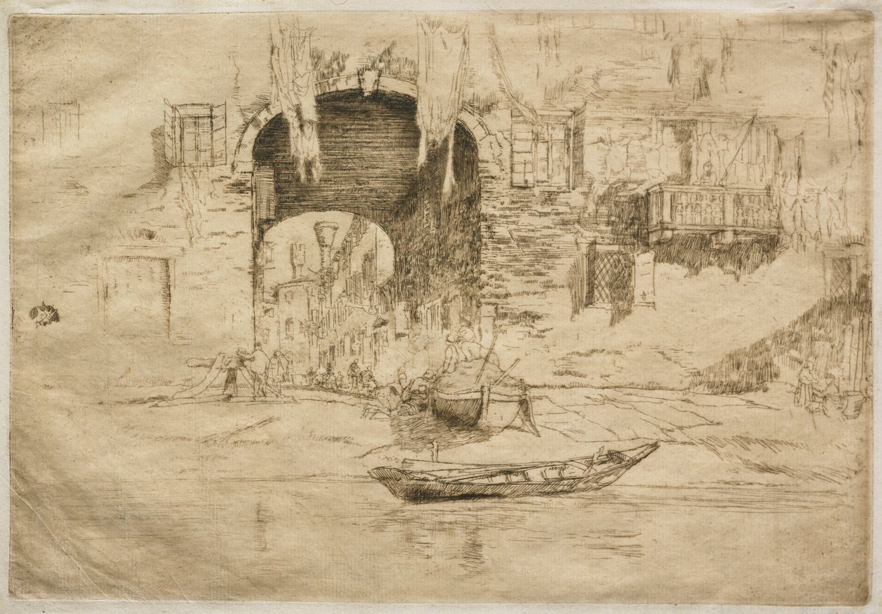 San Biagio. od James Abbott McNeill Whistler