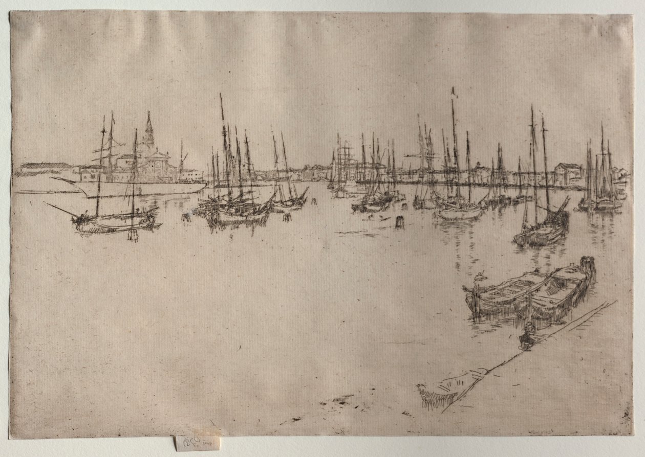 San Giorgio, Benátky, 1886. od James Abbott McNeill Whistler