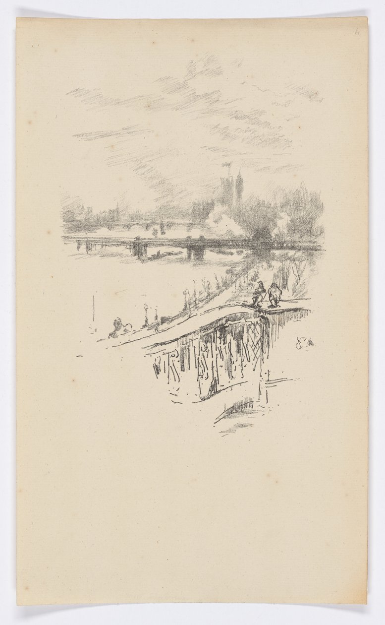 Savojští holubi od James Abbott McNeill Whistler