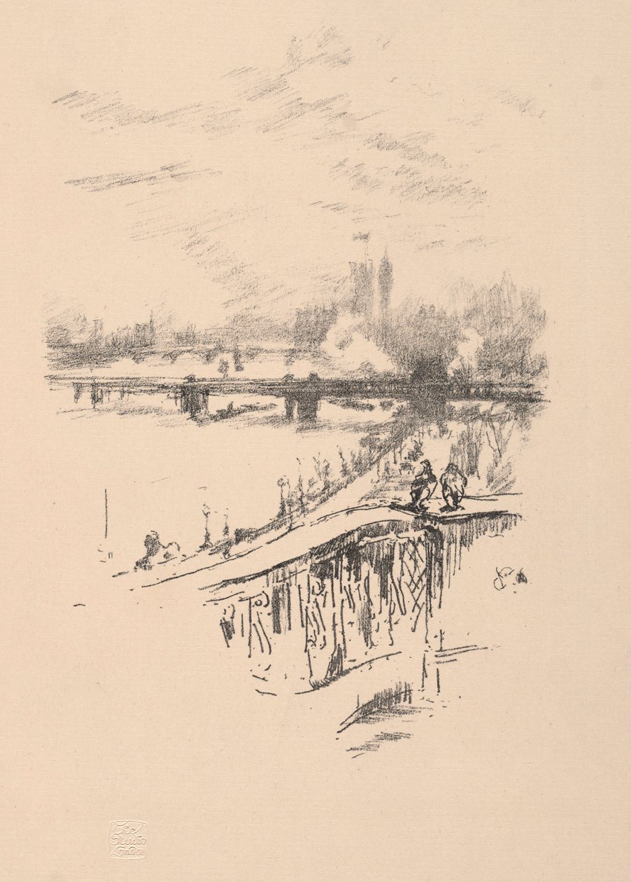 Savoy Holubi. od James Abbott McNeill Whistler