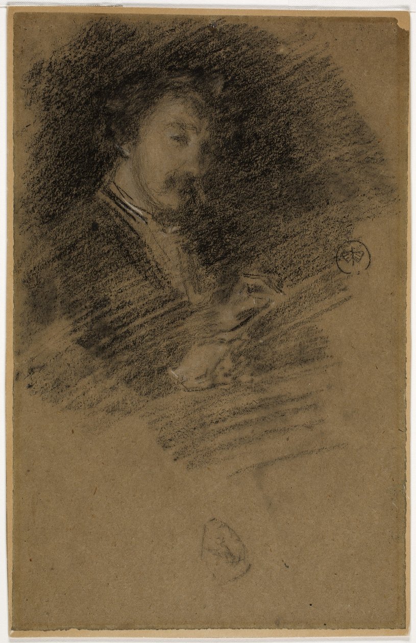 Autoportrét, 1871-73 od James Abbott McNeill Whistler