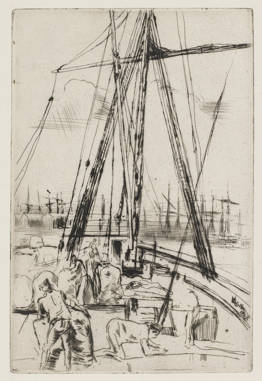 Přeprava v Liverpoolu od James Abbott McNeill Whistler