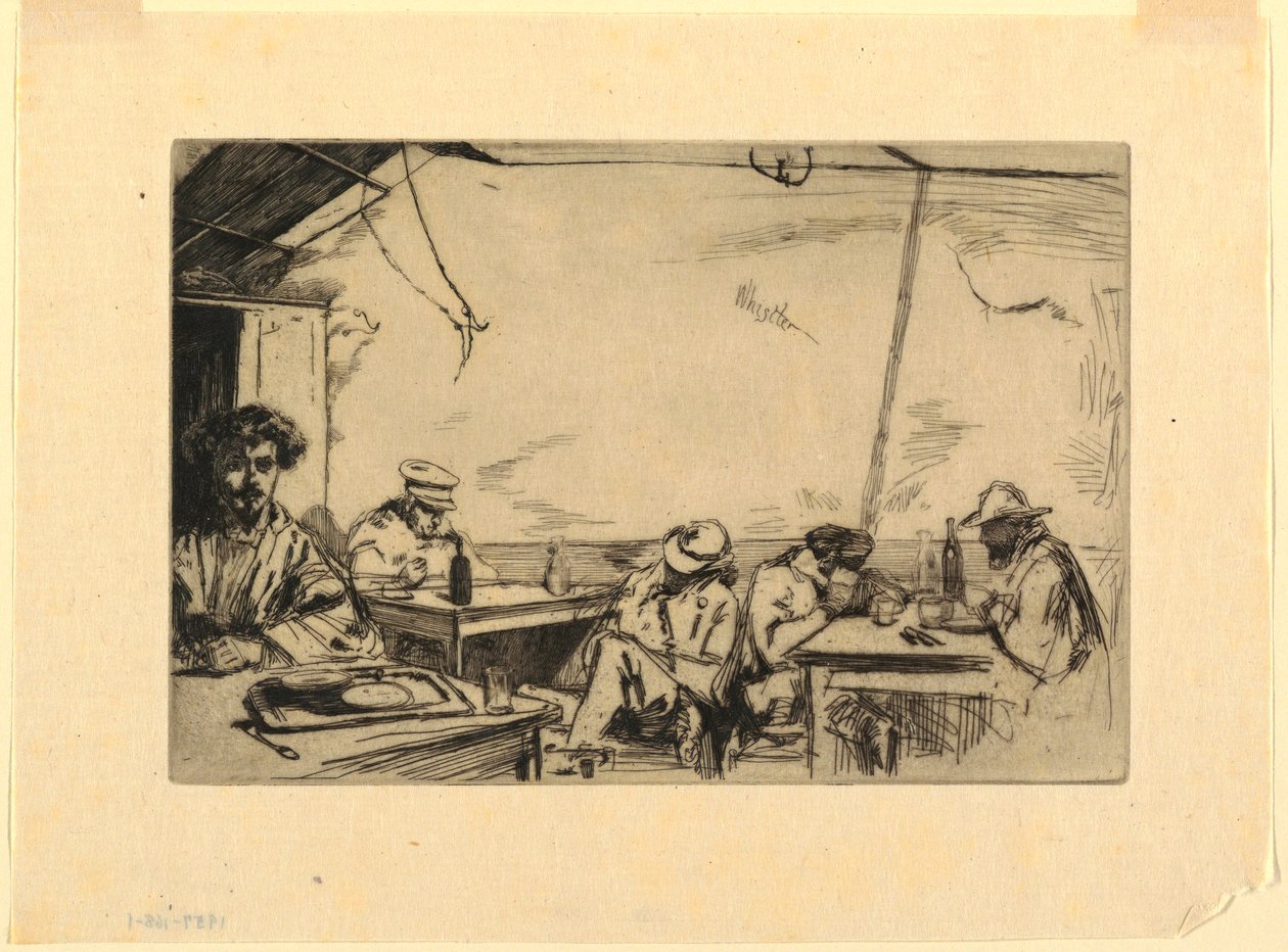 Tři sous polévky od James Abbott McNeill Whistler