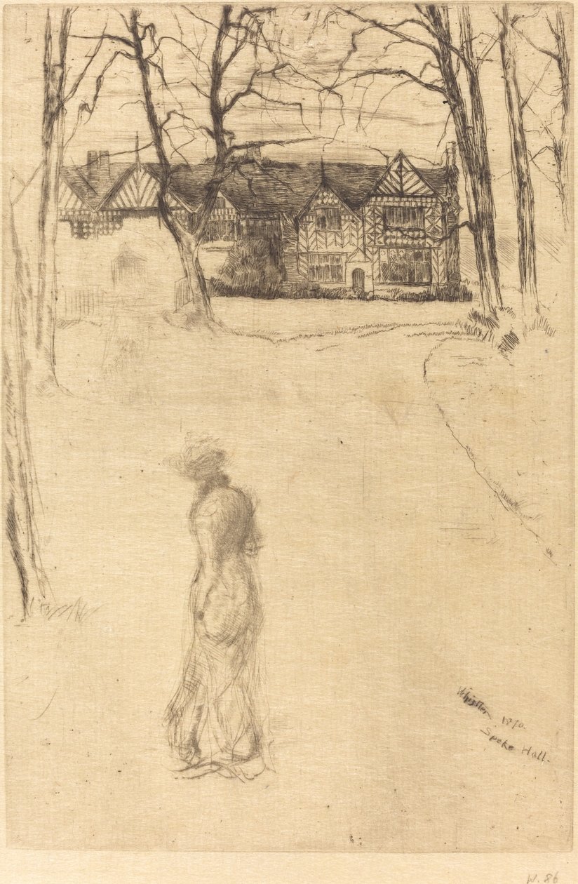 Speke Hall, č. 1, 1870. od James Abbott McNeill Whistler