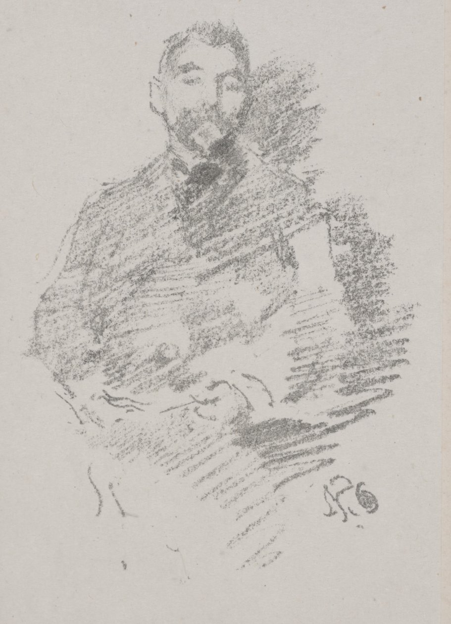 Stephane Mallarme od James Abbott McNeill Whistler
