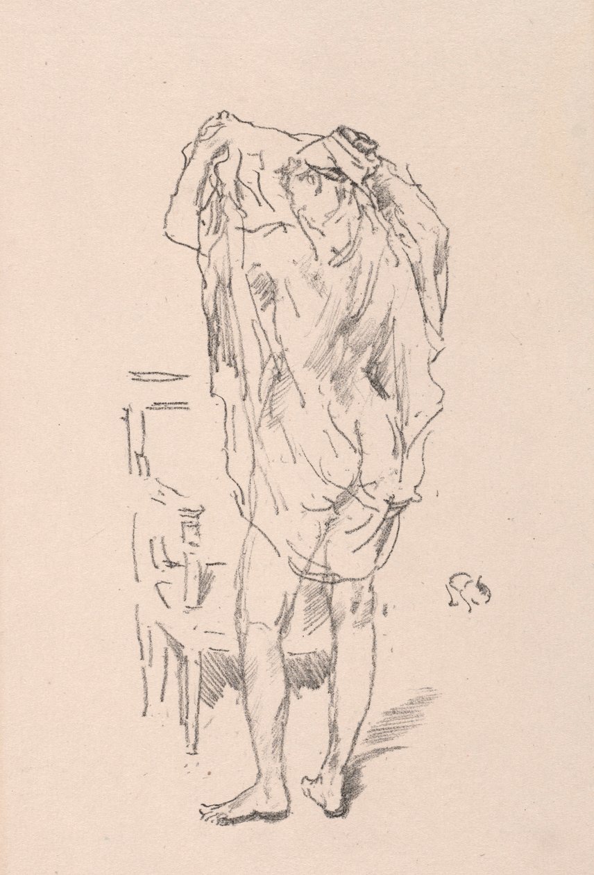 Studie, 1895. od James Abbott McNeill Whistler