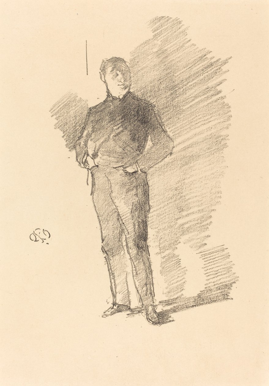 Studie č. 2: Pan Thomas Way, 1896. od James Abbott McNeill Whistler