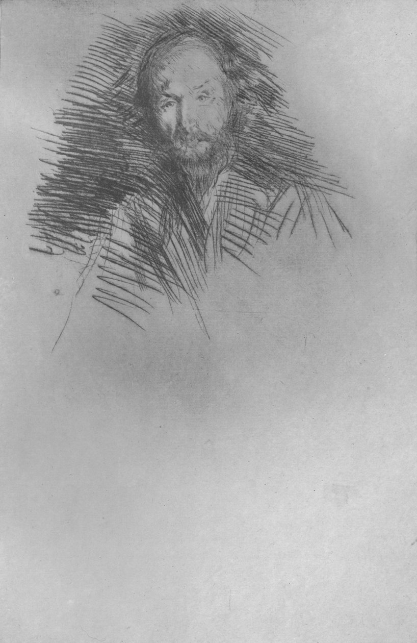 Swinburne, c1877, 1904 od James Abbott McNeill Whistler