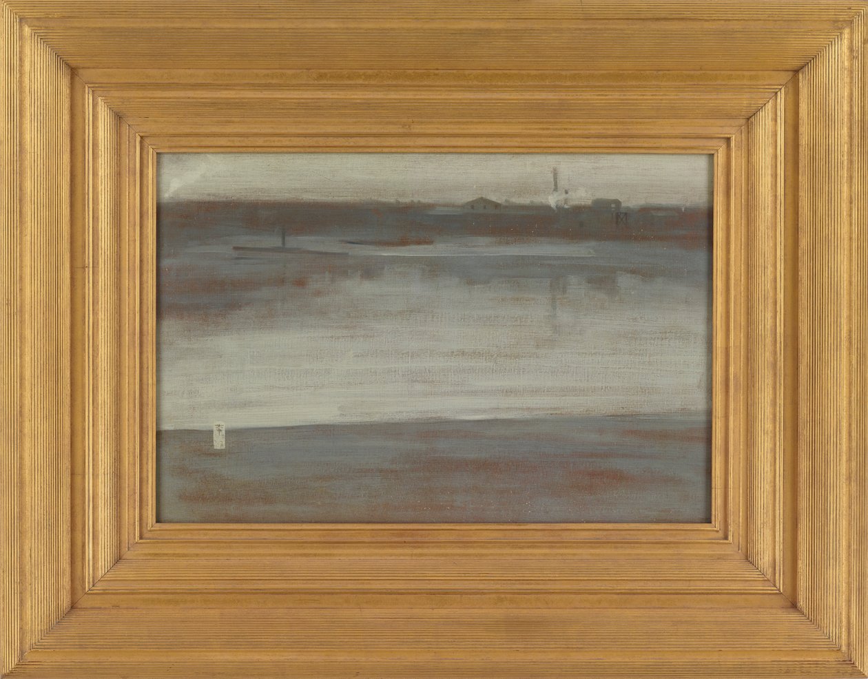 Symphony in Grey: Early Morning, Temže, 1871. od James Abbott McNeill Whistler