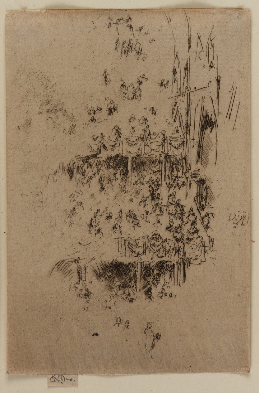 Jubileum opatství, 1887. od James Abbott McNeill Whistler