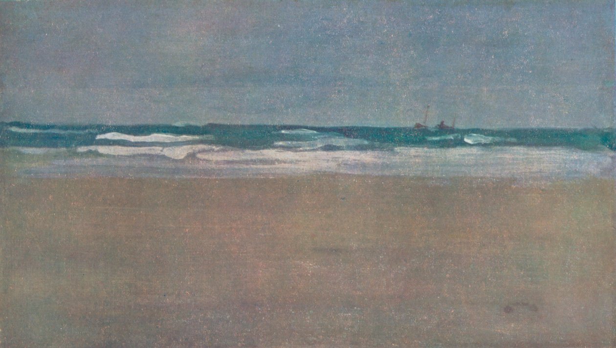 Rozzlobené moře, 1884, 1904 od James Abbott McNeill Whistler