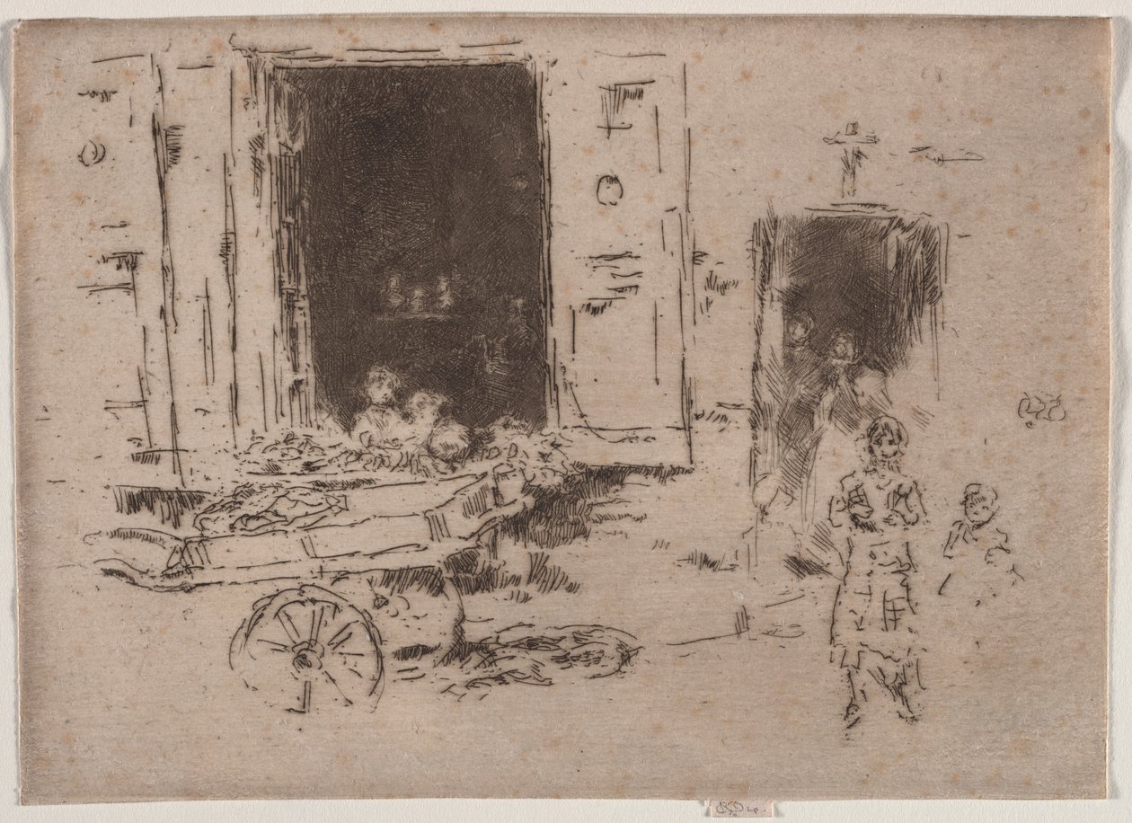 The Barrow, Brusel. od James Abbott McNeill Whistler