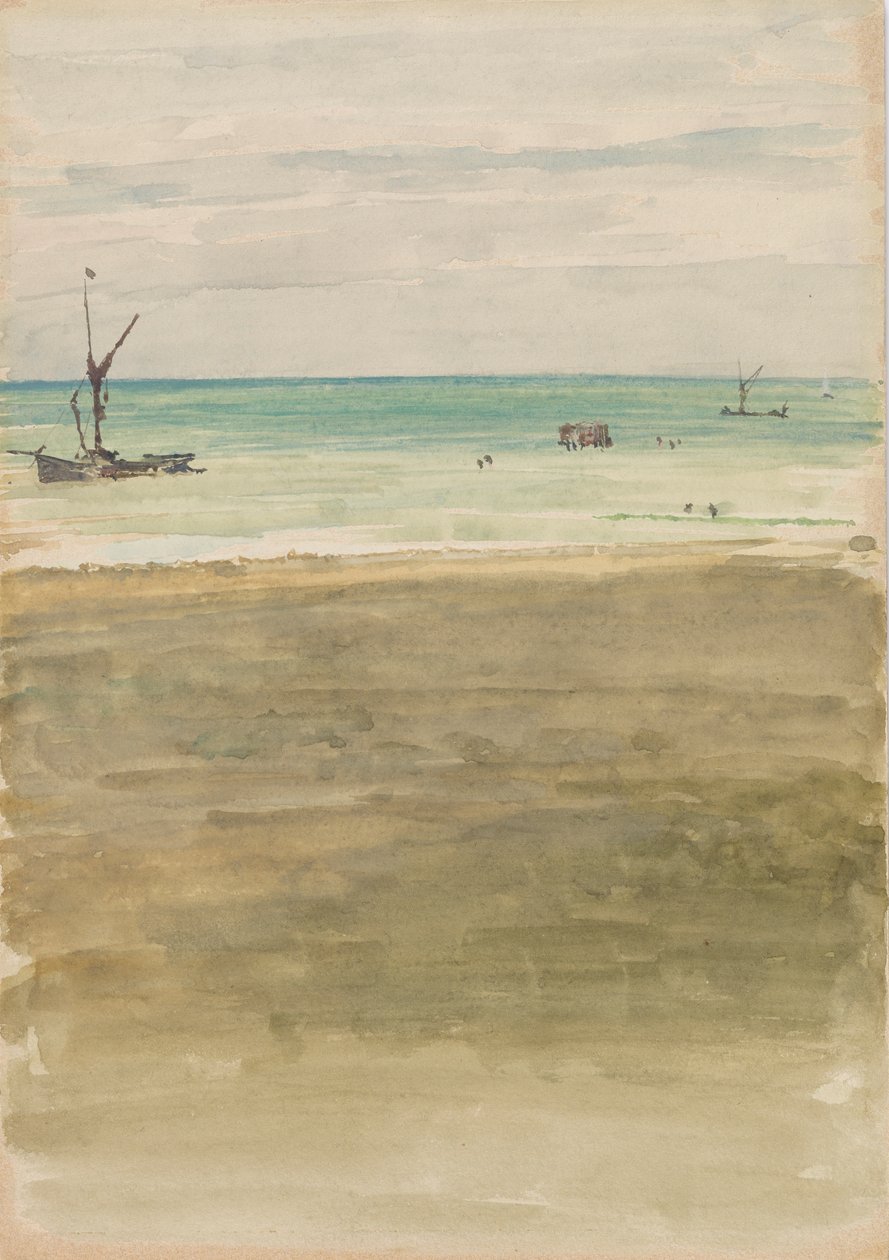 The Bathers, 1882-1883. od James Abbott McNeill Whistler